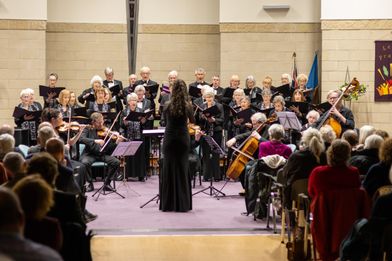 choir and orchestra