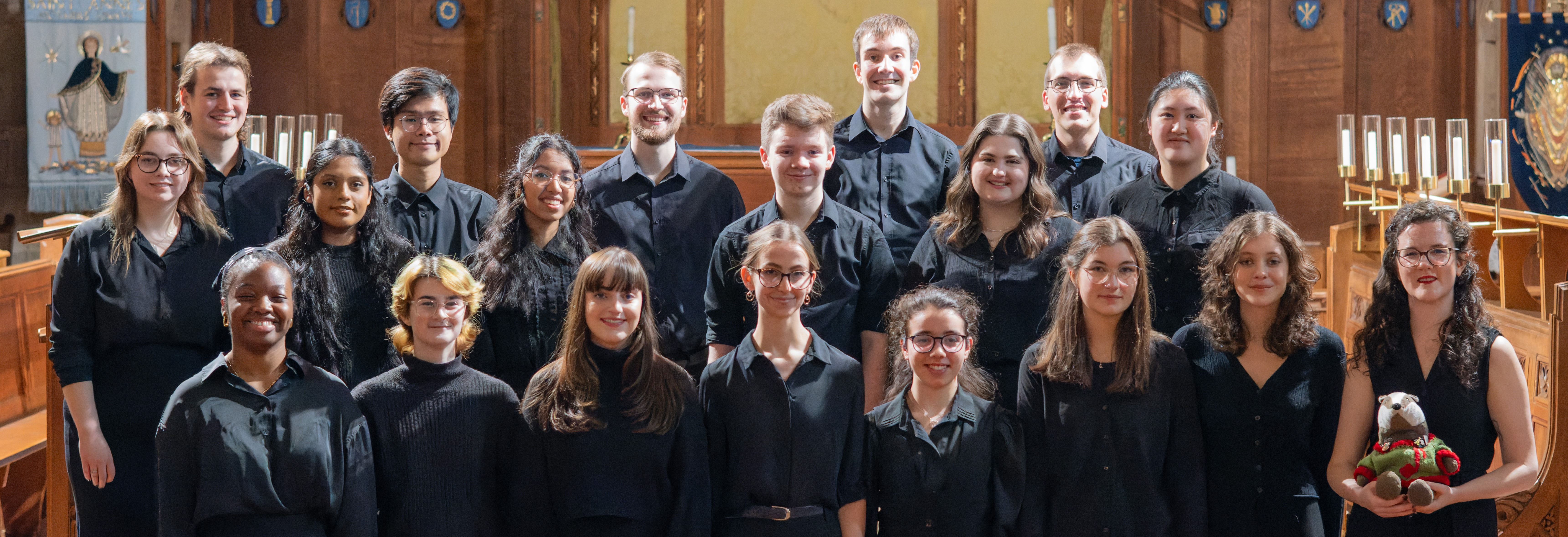 Sierra with the University of Leicester Chamber Choir